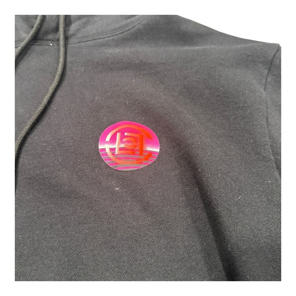 CLOT Dimension Hoodie Sweatshirt Graphic Print Black Size Men's Size XL - Picture 3 of 14